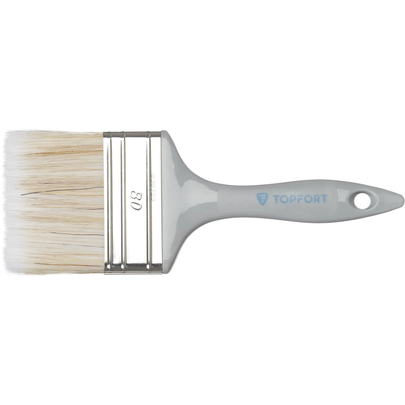 Кисть плоская акриловая Topfort 80x15