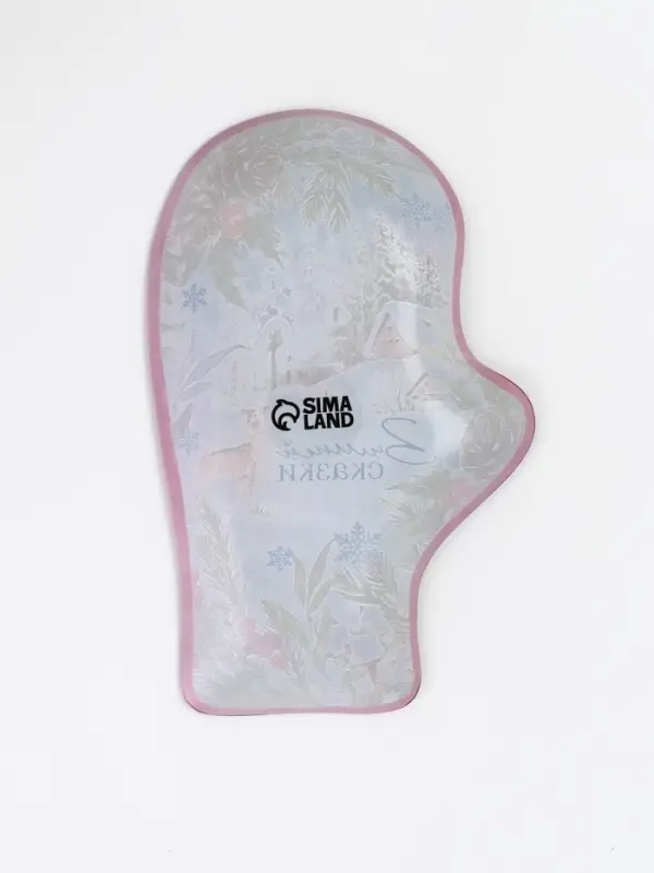 Блюдо новогоднее &laquo;Зимней сказки&raquo;, 22.5&times;14&times;2 см