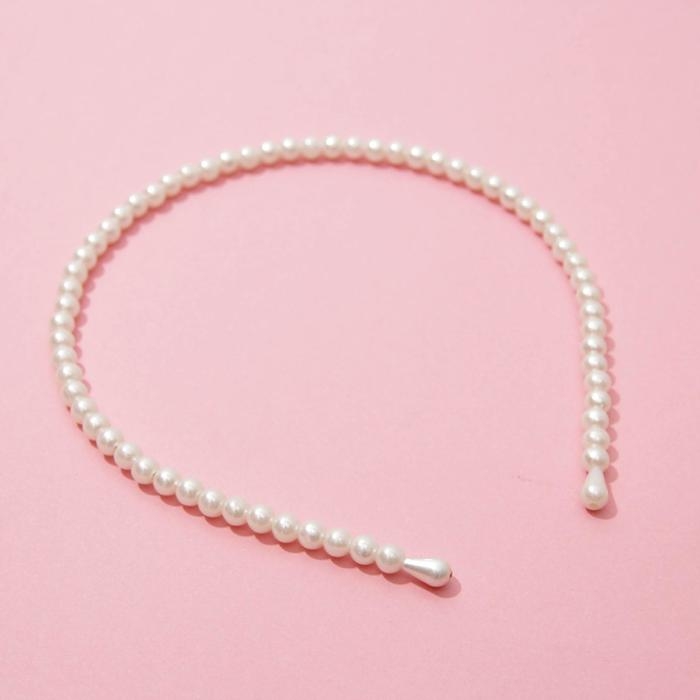 Ободок для волос жемчужный Ободок для волос жемчужный "Мечтай"