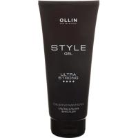 Гель для укладки волос OLLIN STYLE ультрасильной фиксации 200 мл
