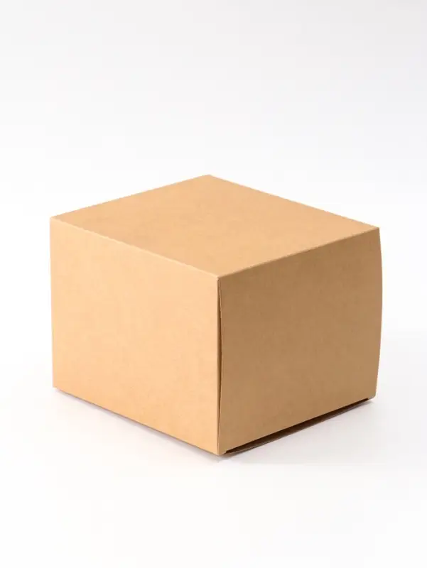 Коробка складная крафт 14,6х12,1х16,2 см