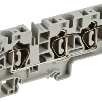 ARMAFIX Клемма пружинная CX10-3 10мм2 трехконтактная серая IEK