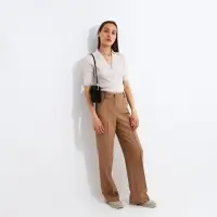 Сумка женская мессенджер без застёжки, 26&times;7&times;15 см, чёрная