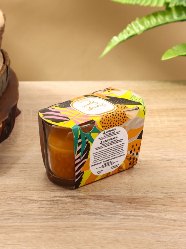 Набор свечей "BALLY BAND" 60 гр, апельсиновые специи