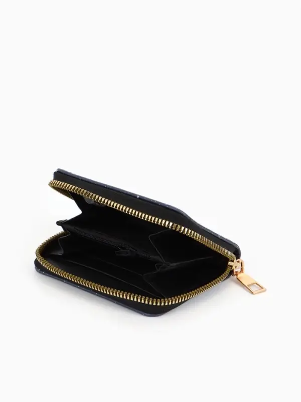 Кошелёк на молнии Выбражулька &laquo;Космос&raquo;, 8.5&times;2.5&times;10.5 см, детский, синий