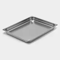 Гастроёмкость GN 2/1 Hanna Kn&ouml;vell, 65 мм, 65.4&times;53.6&times;6.5 см, толщина 0.6 мм, нержавеющая сталь