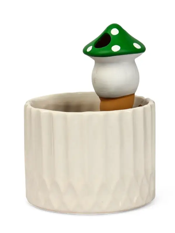 Автополив для комнатных растений &laquo;Грибочек&raquo;, 16.5&times;7 см, керамика, набор 4 шт., МИКС
