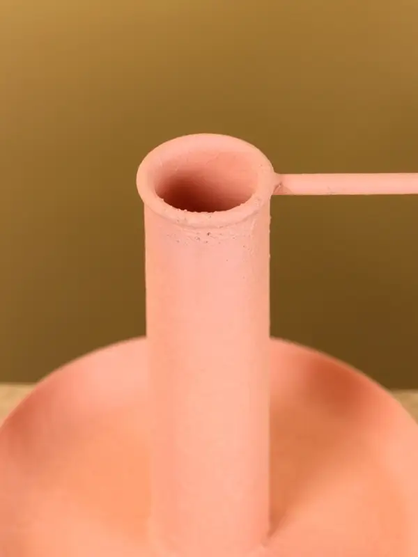 Подсвечник на 1 свечу текстурный с ручкой и блюдцем «Пудровый розовый», 10×10×9.5 +/- 0.5 см Подсвечник на 1 свечу текстурный с ручкой и блюдцем «Пудровый розовый», 10×10×9.5 +/- 0.5 см