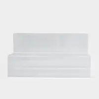 Подставка горка 2 ступеньки, 40&times;21&times;20 см, оргстекло 3 мм