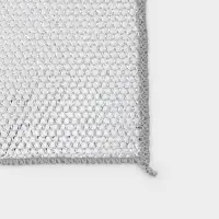 Салфетка металлическая для мытья посуды, однослойная, 25&times;25 см, набор 5 шт.