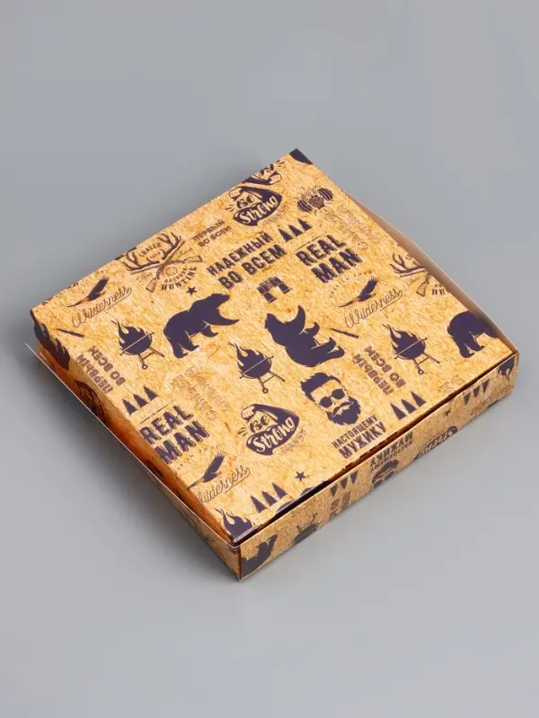 Коробка складная «Лучшему во всем» 20×20×4 см Коробка складная «Лучшему во всем» 20×20×4 см