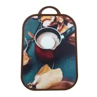 VETTA Доска разделочная "Кофе", 37x25х1,2см, полипропилен, 2 дизайна