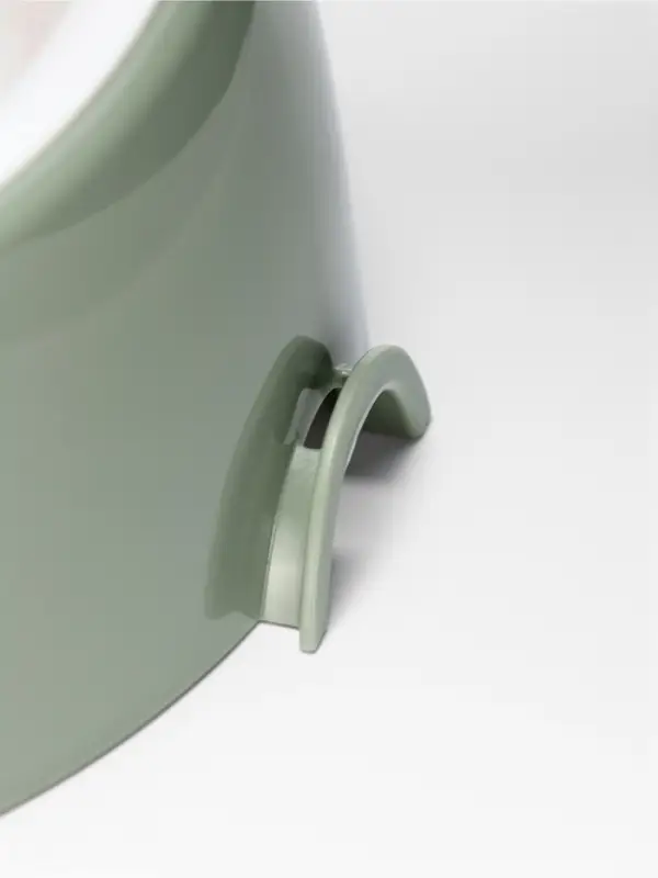 Лего-миска для животных &laquo;Фокси&raquo;, 300 мл, с наклоном, пластик, цвет фисташковый