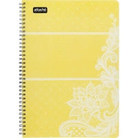 Бизнес-тетрадь ,80,А4,Амели,300х210мм,Желтый,80г/квм,тонир