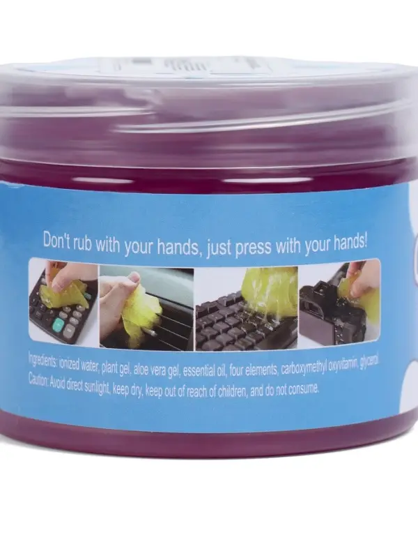 Лизун-очиститель салона автомобиля, 200 г, пластиковый туб, микс