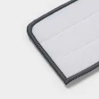 Насадка для швабры с отжимом Доляна, карманы с одной стороны, микрофибра, 34.5&times;11 см