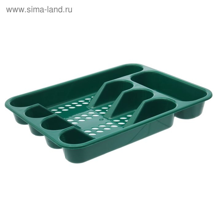 Лоток для столовых приборов, 33×26 см, цвет МИКС Лоток для столовых приборов, 33×26 см, цвет МИКС