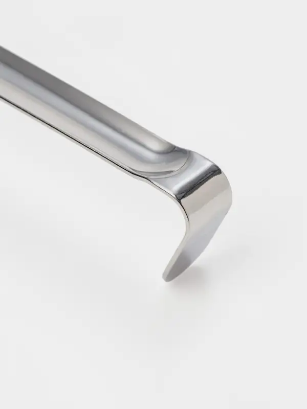 Вилка поварская &laquo;Кулинар&raquo;, длина 45.1 см, толщина 1.5 мм, упрощённая обработка, нержавеющая сталь, серебристая