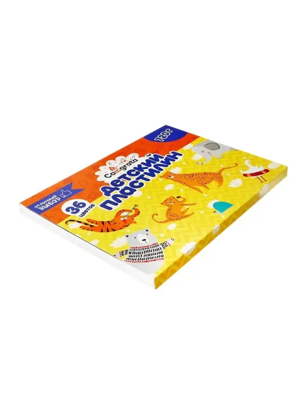 Пластилин Calligrata &laquo;Классический&raquo;, 36 цветов, 720 г