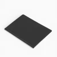 Обложка для паспорта, 9.5&times;0.5&times;13.5 см, чёрная