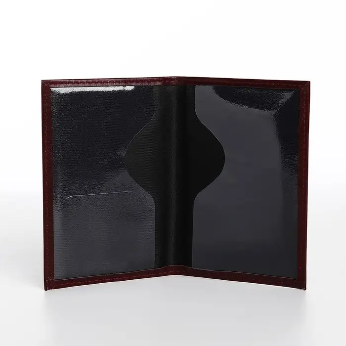 Обложка для паспорта, цвет бордовый Обложка для паспорта, цвет бордовый