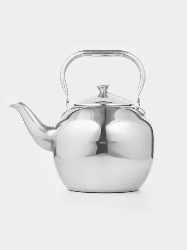 Заварочный чайник &laquo;Аркадий&raquo;, 3 л, нержавеющая сталь, хромированный