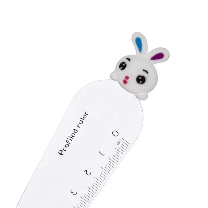 Линейка 12 см Линейка 12 см "Кролик", МИКС
