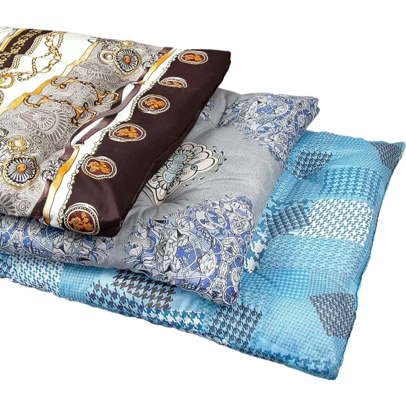 Матрас 90х200 (чехол- 100% полиэстер, наполнитель- 100% шерсть)