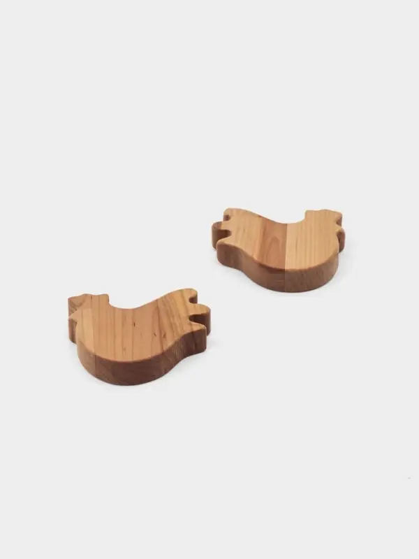 Пасхальный набор Adelica: подставка под яйцо и кулич, 2 подставки под яйцо, термонаклейки в подарок