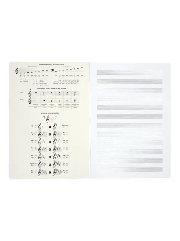 Тетрадь для нот А4 ErichKrause Music Fantasy, 24 листа, на скобе