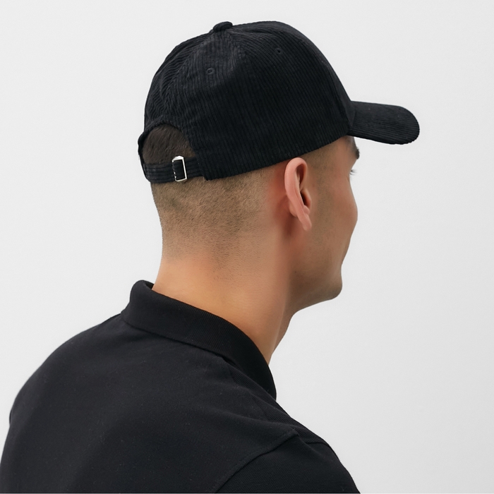 Бейсболка мужская MINAKU, цвет чёрный, размер 56-58 Бейсболка мужская MINAKU, цвет чёрный, размер 56-58