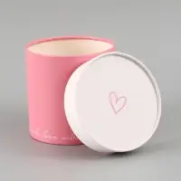 Набор шляпных коробок 2 в 1 &laquo;Сердце&raquo;, 12&times;12 см, 15&times;15 см