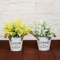 Искусственный цветок в горшке &laquo;Садовый рай&raquo;, колокольчики, 11&times;20 см, МИКС