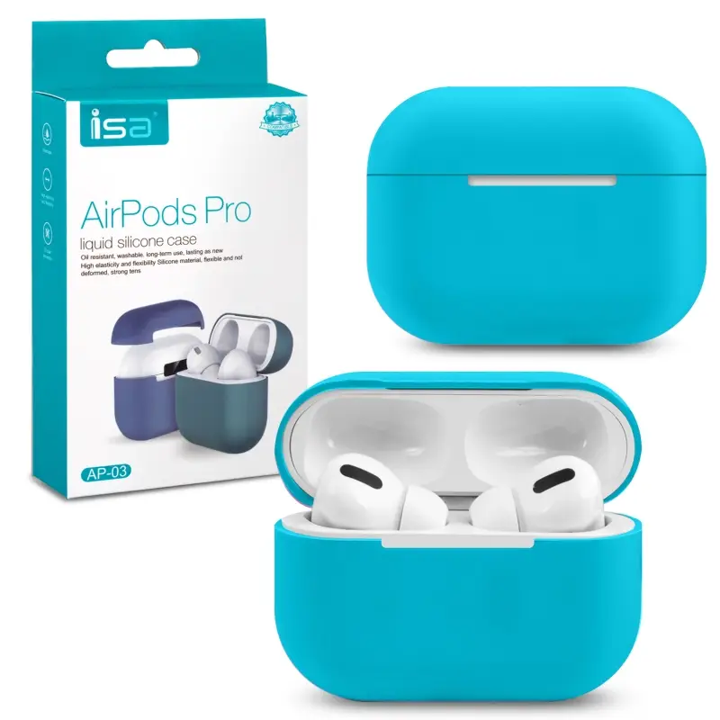 Чехол Apods Pro Silicon Case ISA Sky Blue Чехол Apods Pro Silicon Case ISA Sky Blue