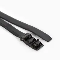 Ремень мужской, ширина 3.5 см, пряжка автомат, чёрный, МИКС