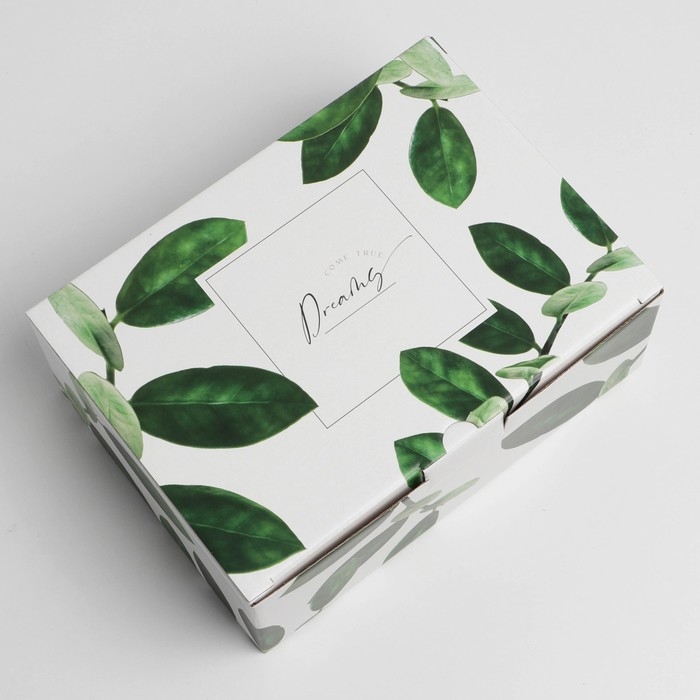 Коробка‒пенал, упаковка подарочная, «Dreams», 26 х 19 х 10 см Коробка‒пенал, упаковка подарочная, «Dreams», 26 х 19 х 10 см