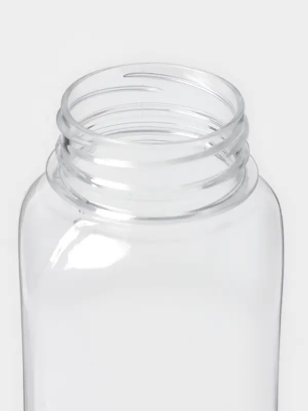 Бутылка ПЭТ 300 мл, горло 0,38 см, квадратная, цвет прозрачный Бутылка ПЭТ 300 мл, горло 0,38 см, квадратная, цвет прозрачный