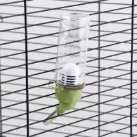 Поилка для грызунов, 80 мл, крепление-пружинка, зелёная