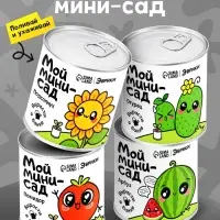Набор для опытов ЭВРИКИ &laquo;Мой мини-сад&raquo;, подсолнух