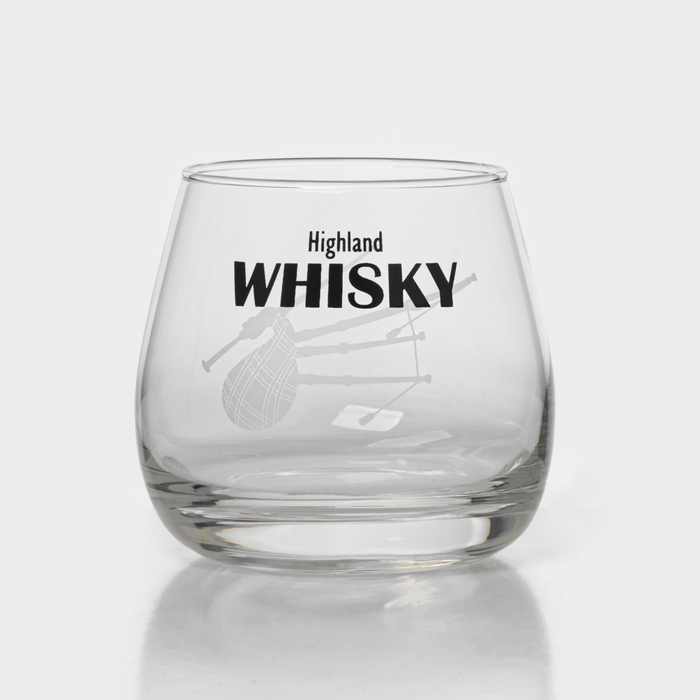 Стакан стеклянный «Регионы Шотландии», 300 мл, 4 шт Стакан стеклянный «Регионы Шотландии», 300 мл, 4 шт