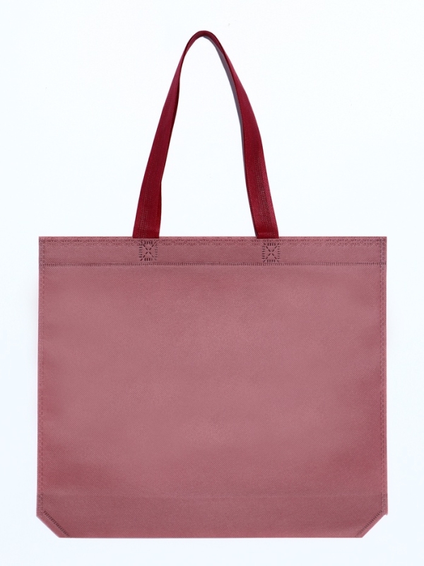 Пакет с петлевой ручкой Пакет с петлевой ручкой "Эко", 38 х 32 х 10 см, розовый