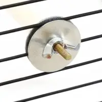 Жердочка для птиц "Пижон" деревянная, средняя, 20 х 1,2 см