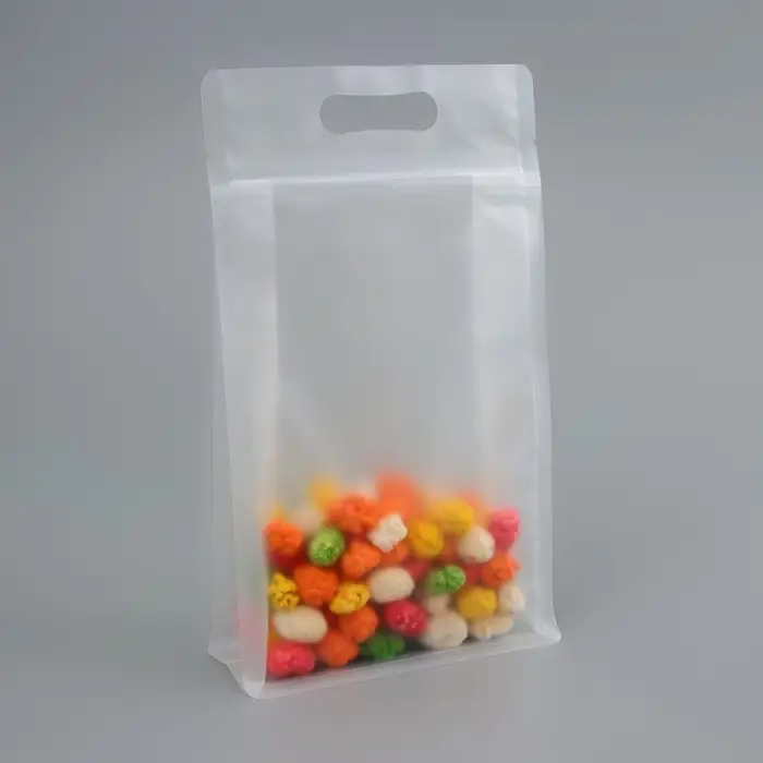 Пакет дой пак прозрачный с вырубной ручкой,14 х 24 см,100 мкм Пакет дой пак прозрачный с вырубной ручкой,14 х 24 см,100 мкм