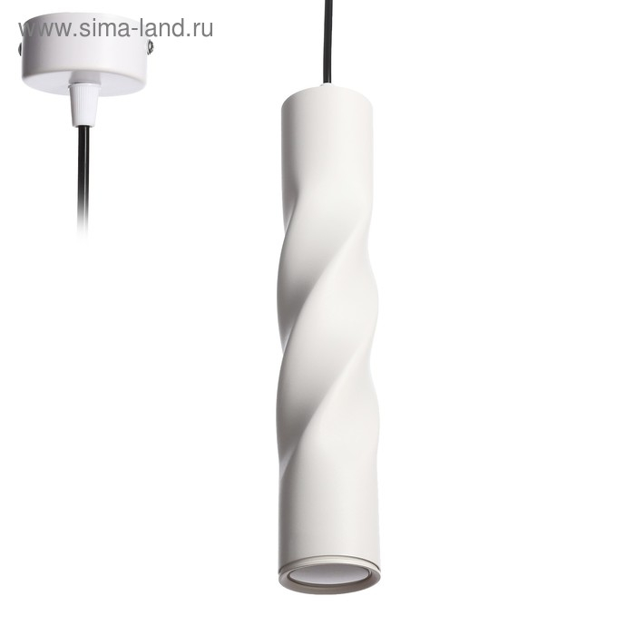 Светильник "Астелл" 1х40Вт GU10 белый 5,5х5,5х130см.