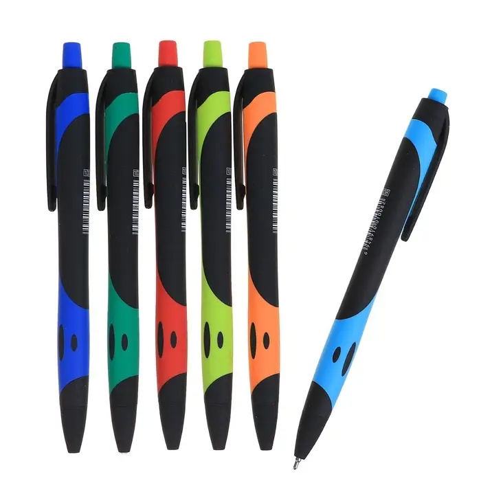 Ручка шариковая Vinson &laquo;Оригинал&raquo;, автоматическая, синий стержень, узел 1 мм, на масляной основе, МИКС