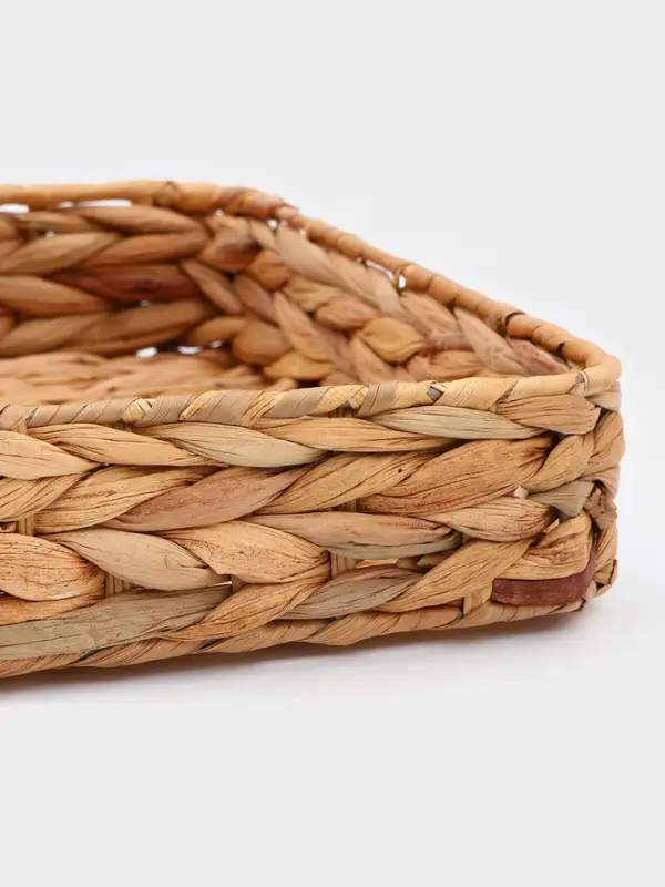 Корзинка для подачи Доляна &laquo;Камыш&raquo;, 36&times;28&times;6 см, из соломы