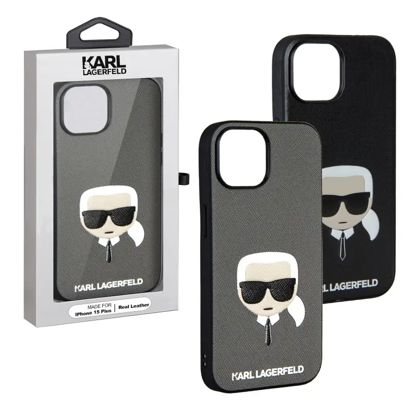 Чехол для iPhone 15 Plus KARL LAGERFELD SAKH