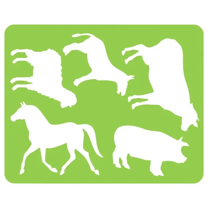 Трафарет для рисования Стамм Трафарет для рисования Стамм "Домашние животные", пакет, европодвес