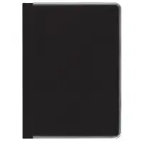 Ежедневник Frame Metal, недатированный, черный