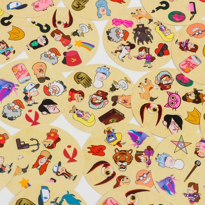 Карточная игра на скорость и реакцию «Дуббль. Смотри-хватай!», 55 карт, 5+, Гравити Фолз Карточная игра на скорость и реакцию «Дуббль. Смотри-хватай!», 55 карт, 5+, Гравити Фолз